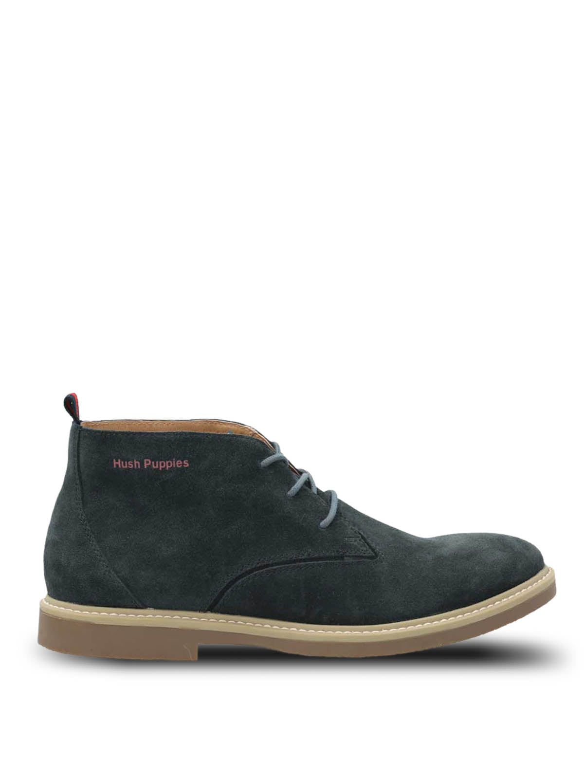 Botín en Cuero para Hombre New Safari Navy Hush Puppies 2