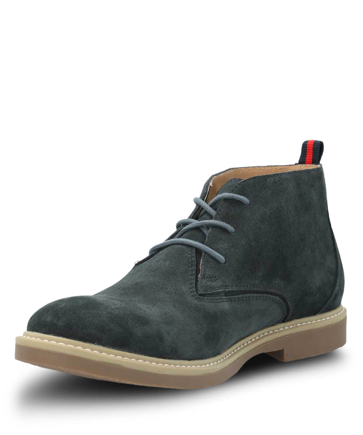 Botín en Cuero para Hombre New Safari Navy Hush Puppies 4