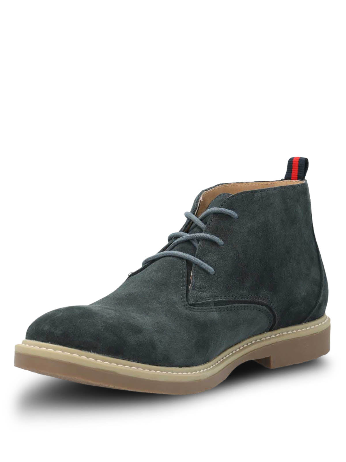 Botín en Cuero para Hombre New Safari Navy Hush Puppies 4