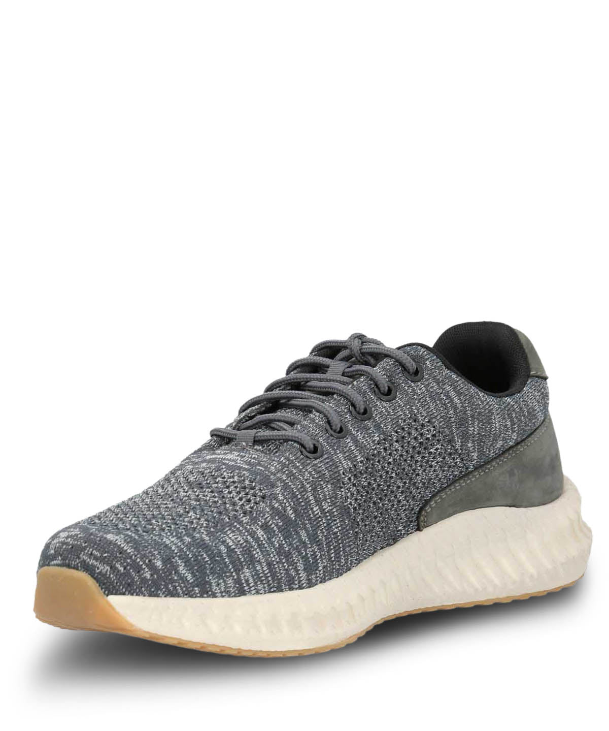 Zapatilla Spinal Knit Hombre Lace Gris 4