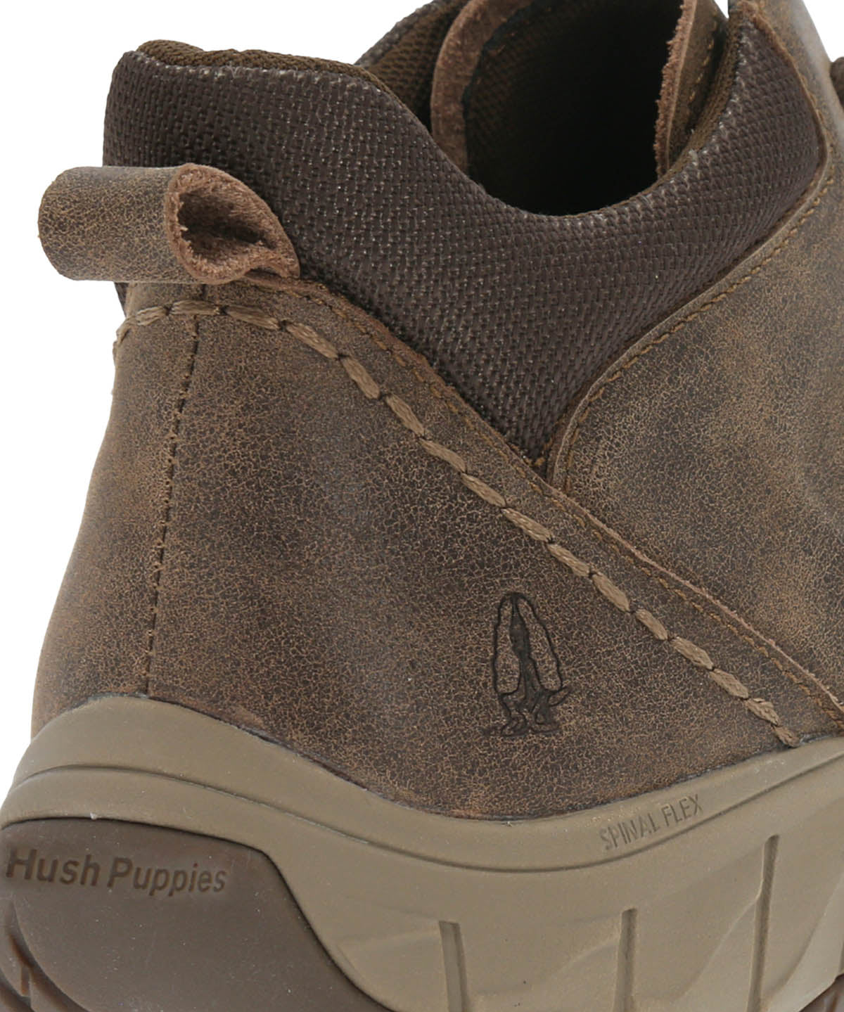 Botin en Cuero para Hombre Bodo Café Oscuro Hush Puppies 7