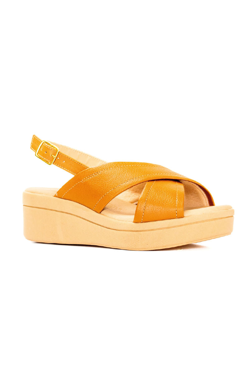 Sandalia para Mujer Montana Camel 3