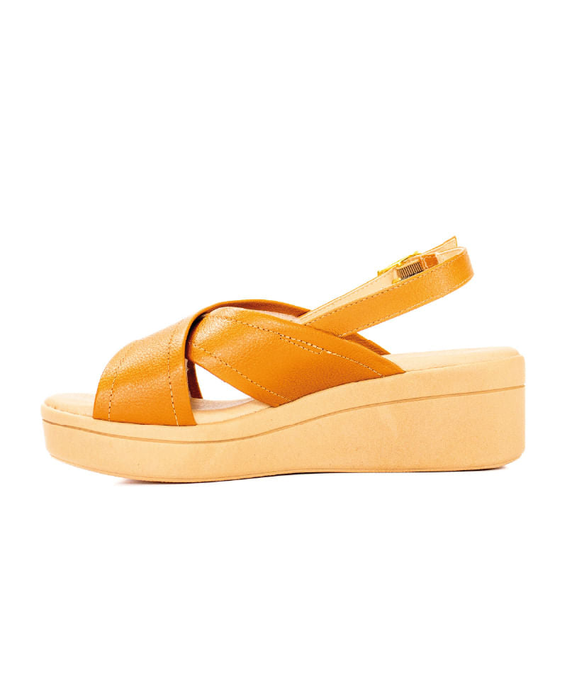 Sandalia para Mujer Montana Camel 2