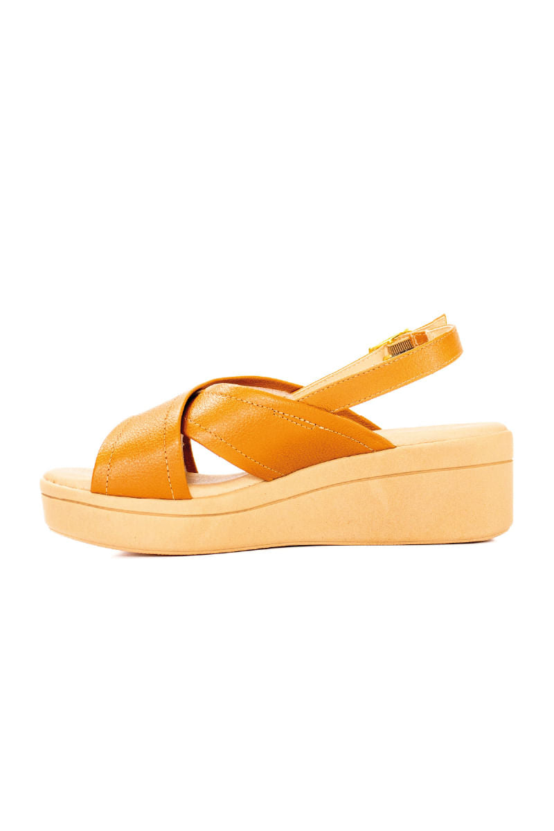 Sandalia para Mujer Montana Camel 2