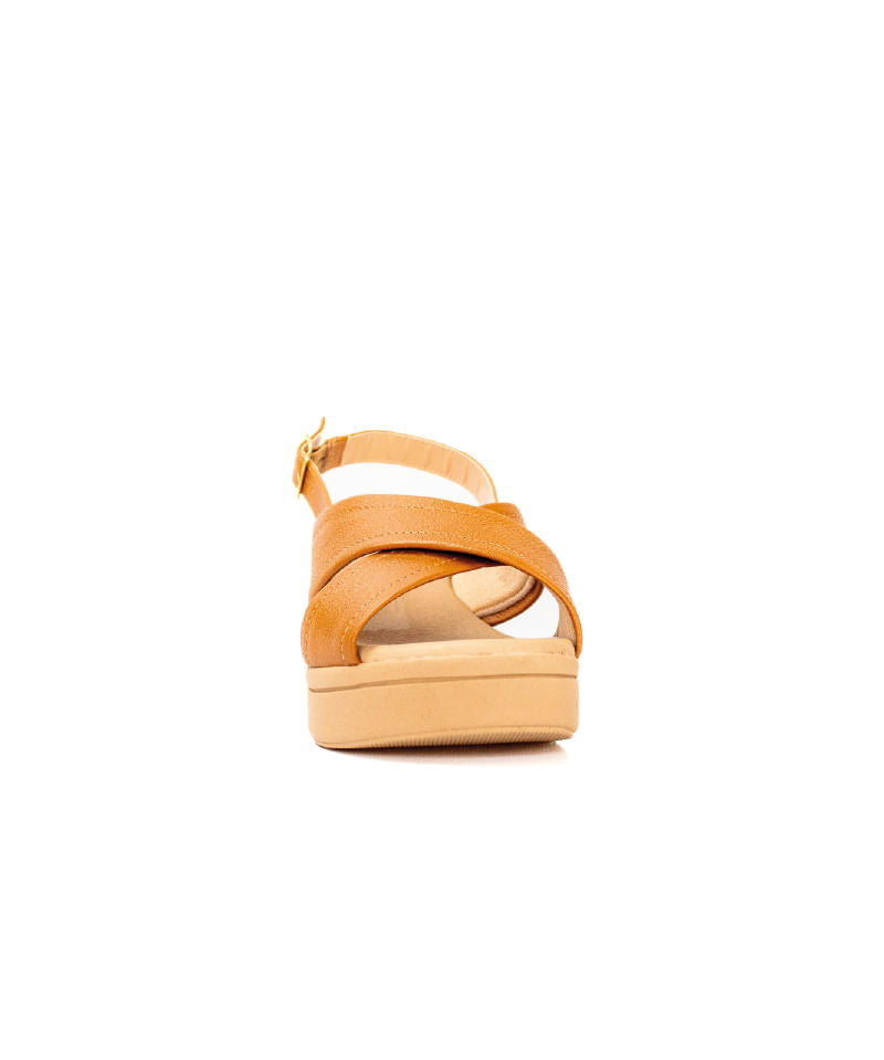 Sandalia para Mujer Montana Camel 5