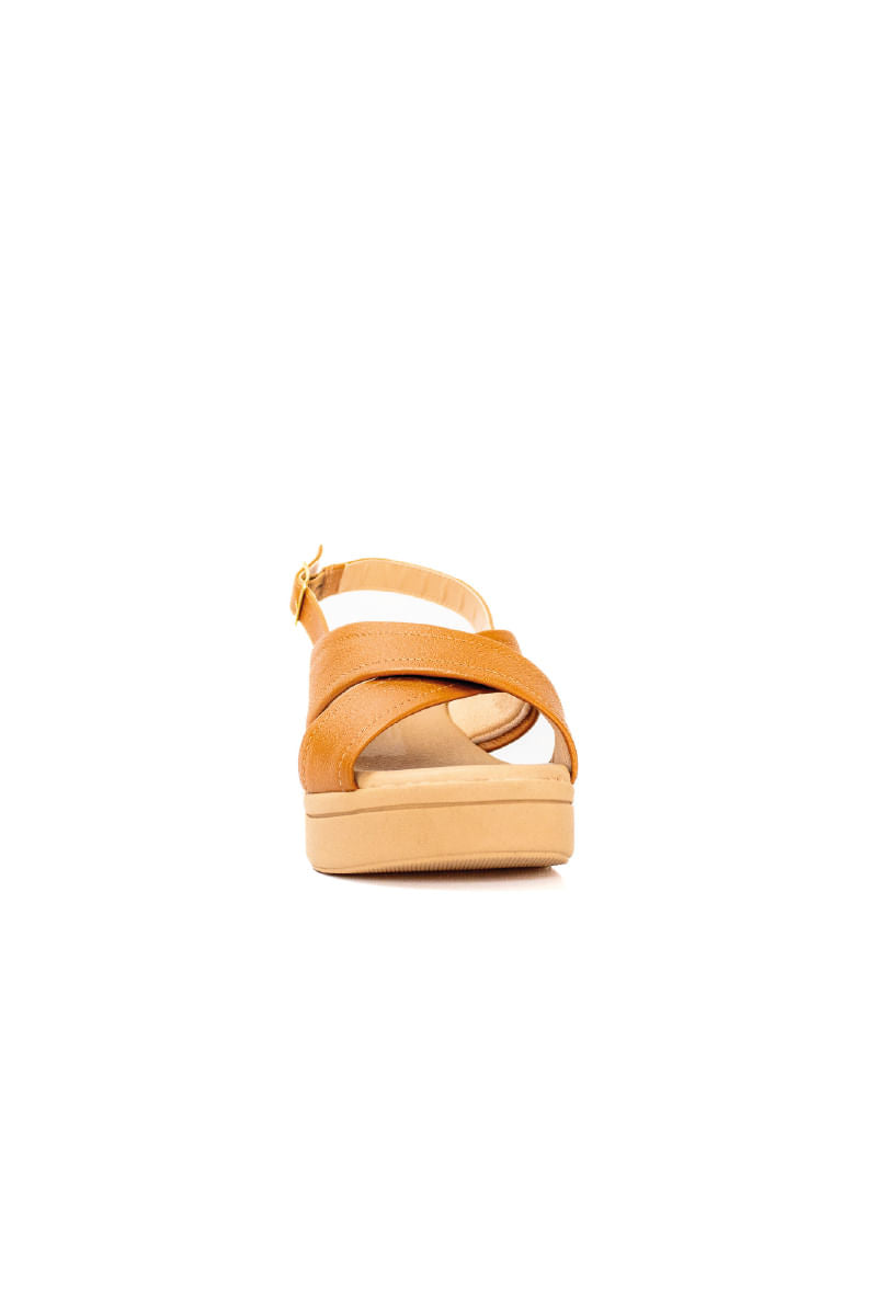Sandalia para Mujer Montana Camel 5