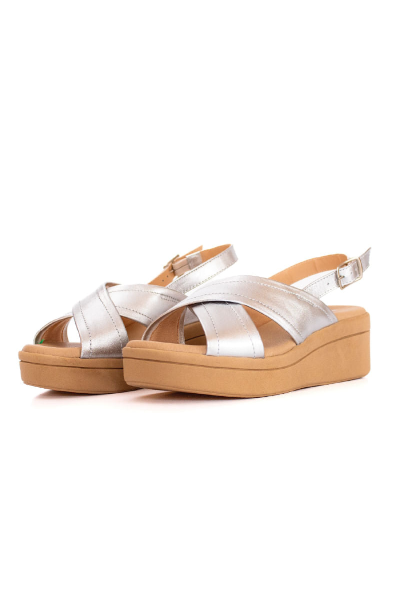 Sandalia para Mujer Montana Plata 4