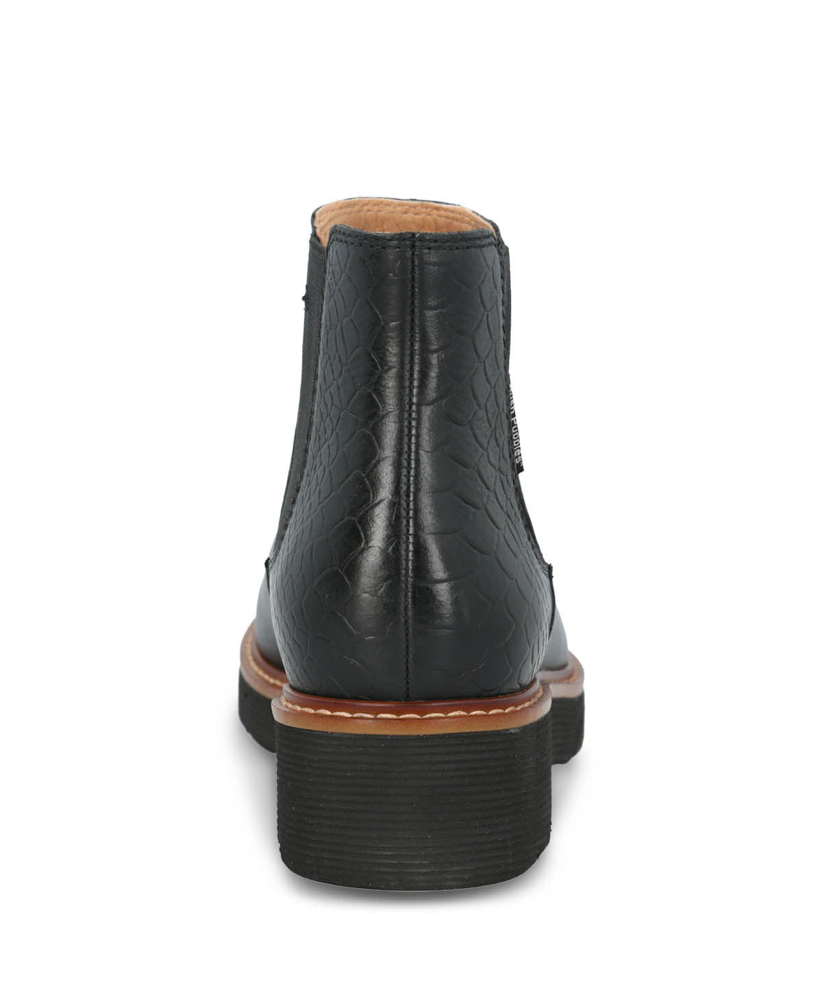 Botín Cuero Bonnie Negro para Mujer Hush Puppies 6