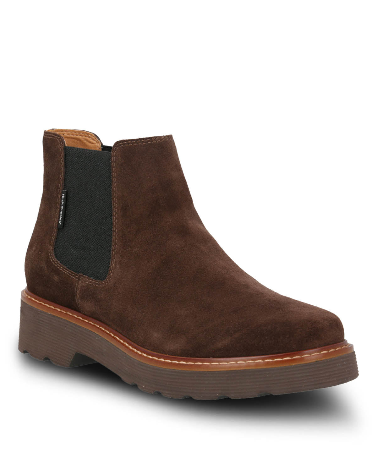 Botín Cuero Bonnie Café para Mujer Hush Puppies 1