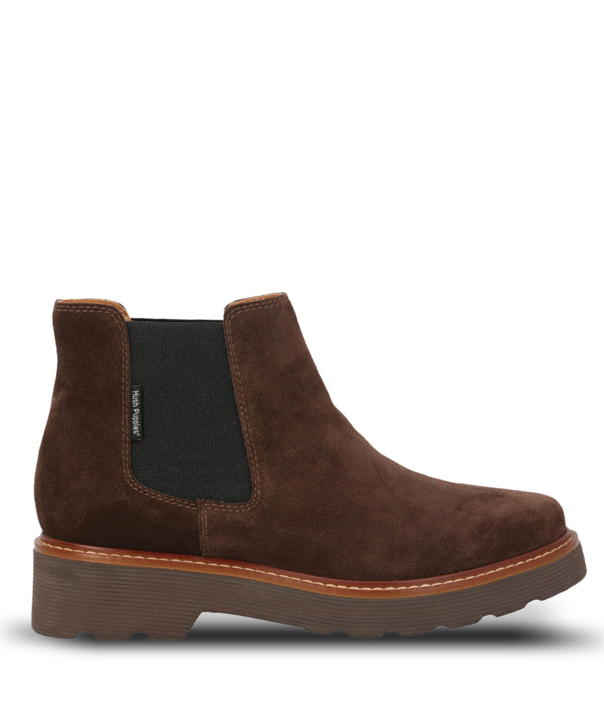 Botín Cuero Bonnie Café para Mujer Hush Puppies 2