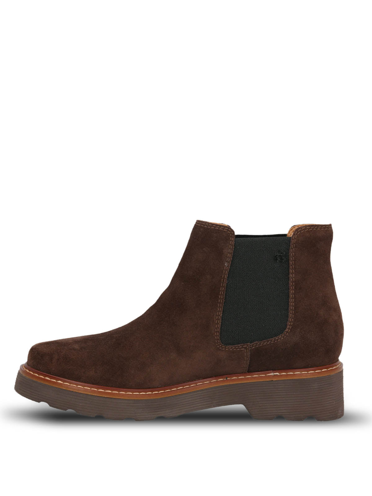 Botín Cuero Bonnie Café para Mujer Hush Puppies 5