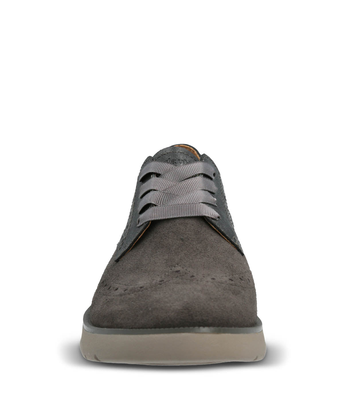 Zapatilla Cuero Mujer Bells Gris Hush Puppies 3
