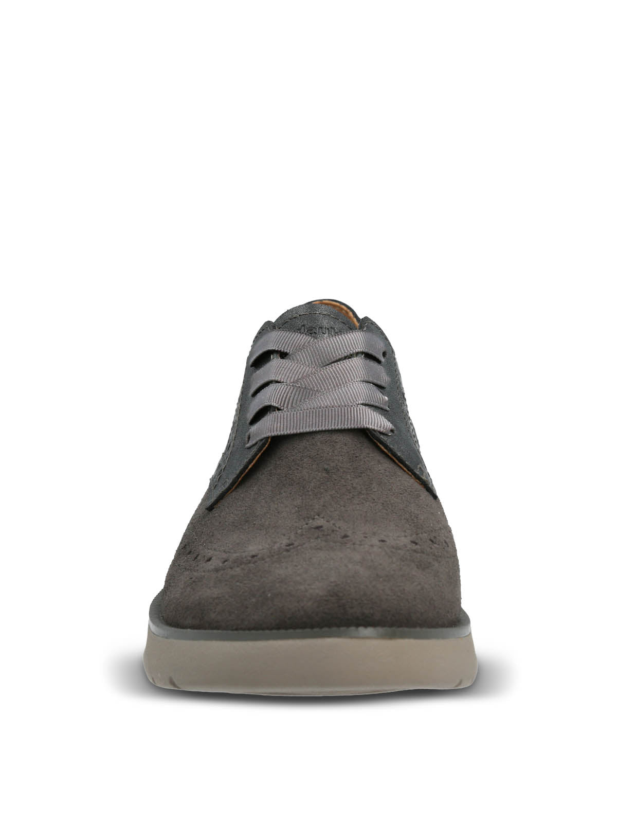 Zapatilla Cuero Mujer Bells Gris Hush Puppies 3