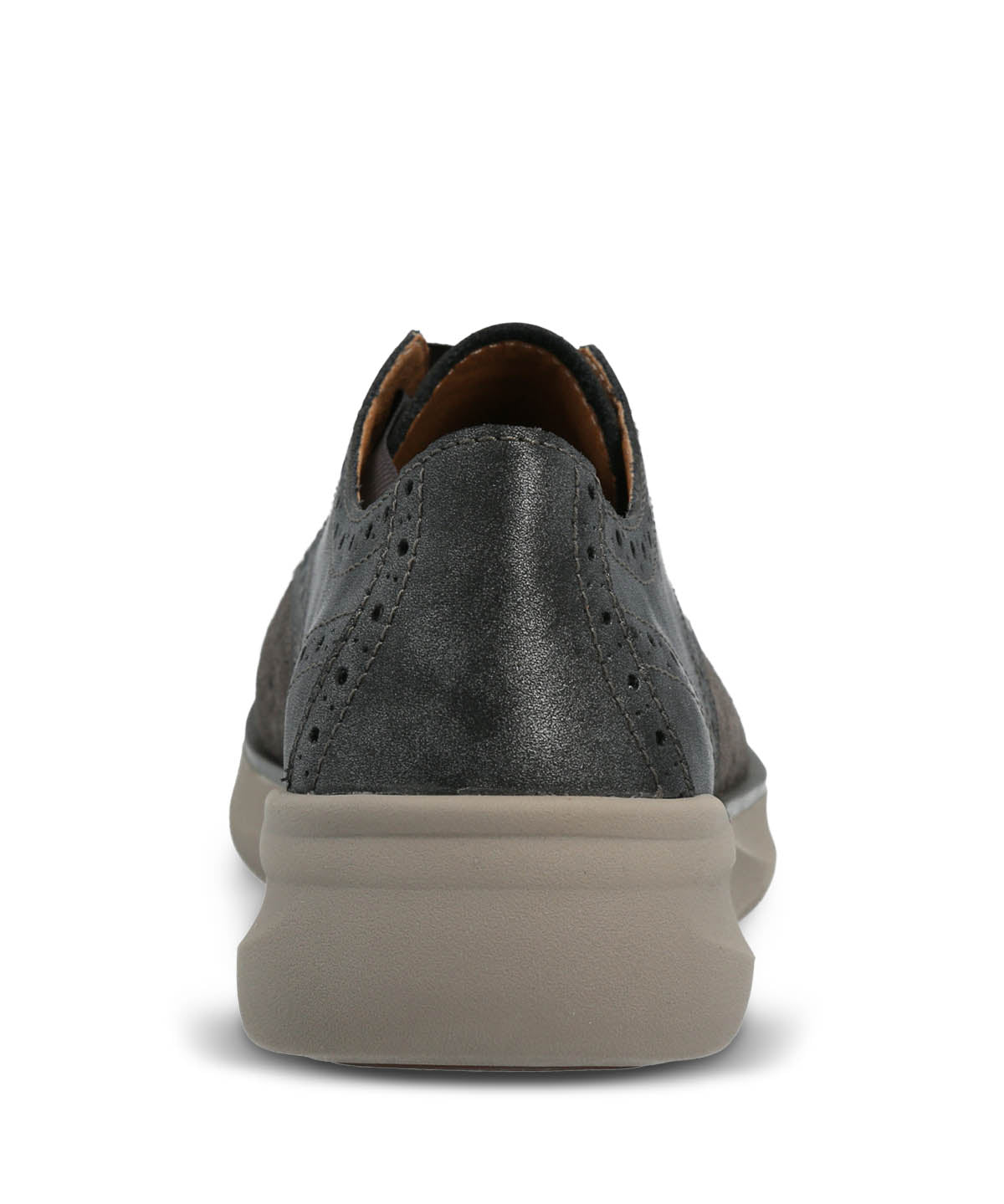 Zapatilla Cuero Mujer Bells Gris Hush Puppies 6