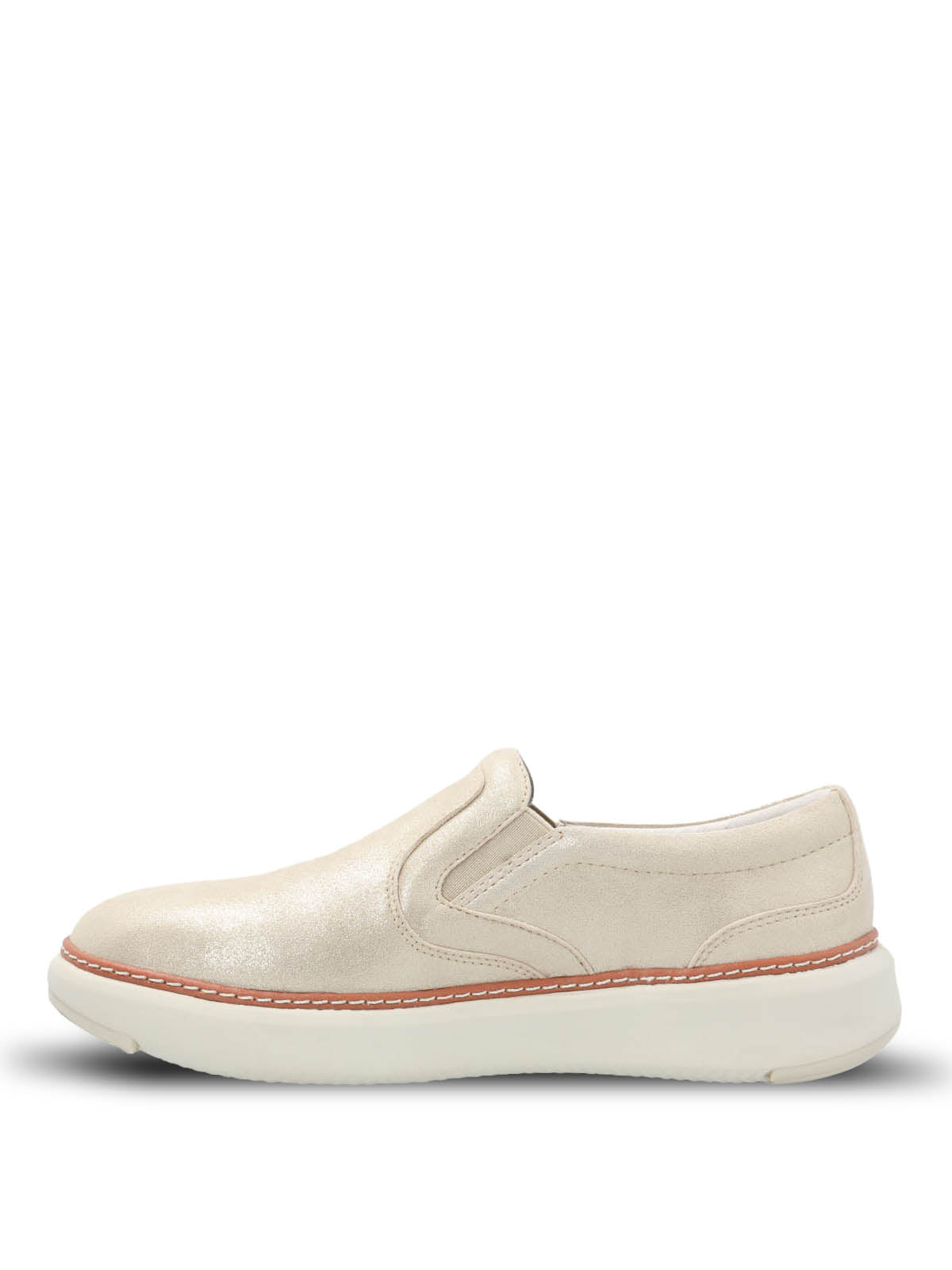 Zapatilla Cuero Mujer Lite G Dorada Hush Puppies 5