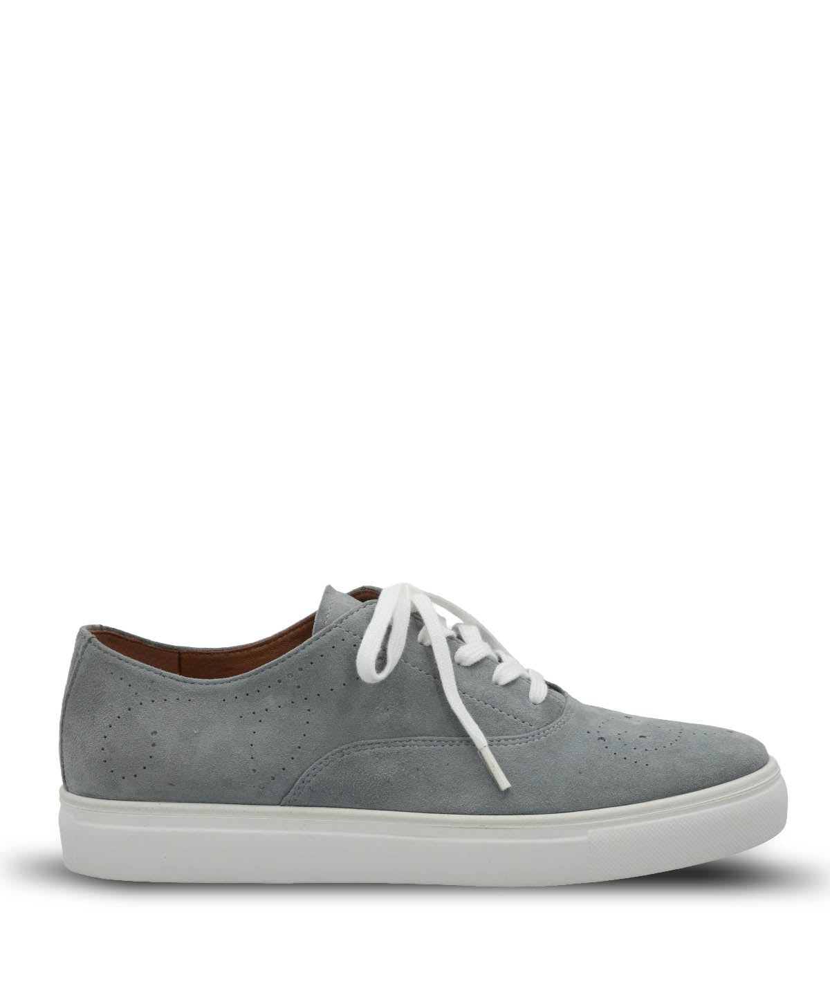 Zapatilla Cuero Mujer Wenx Azul Hush Puppies 2