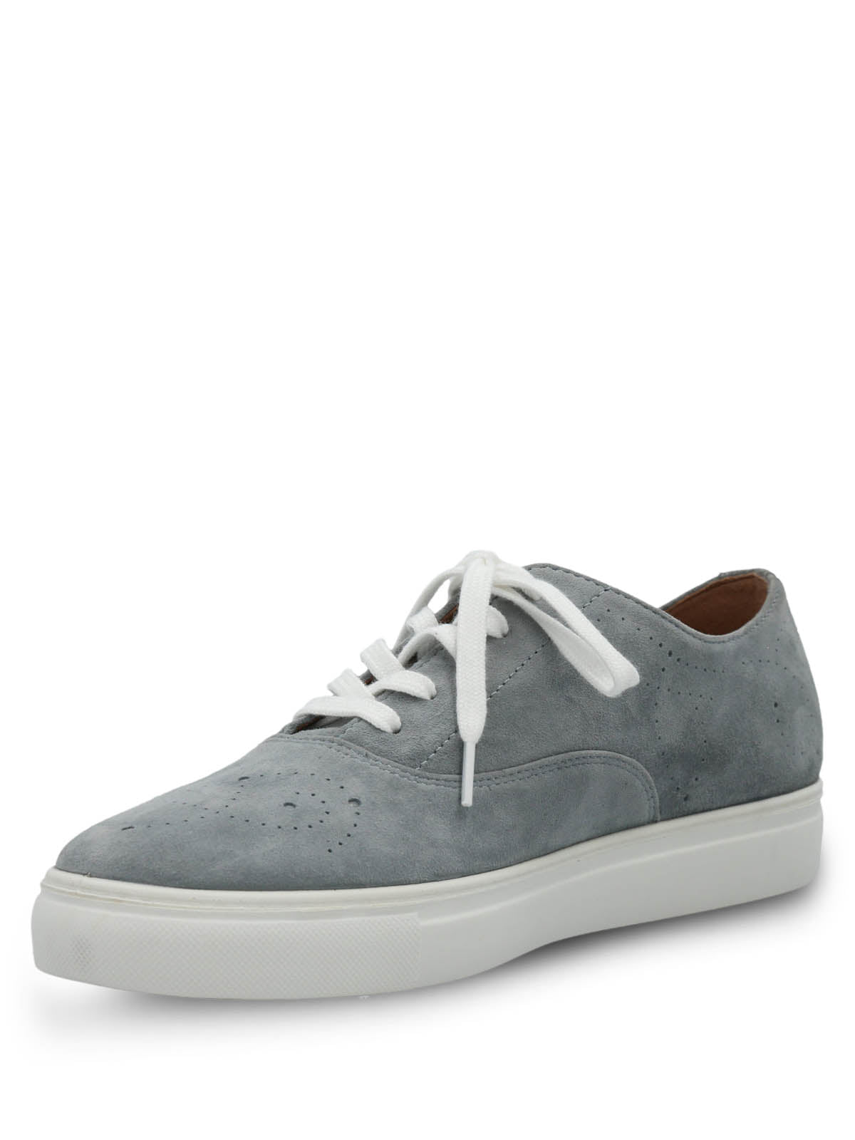 Zapatilla Cuero Mujer Wenx Azul Hush Puppies 4