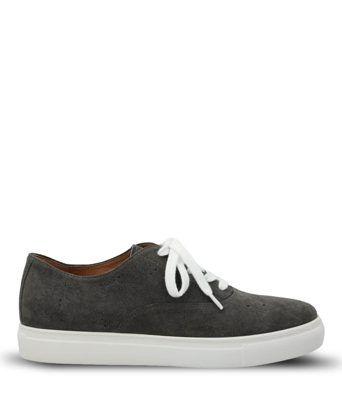 Zapatilla Cuero Mujer Wenx Gris Hush Puppies 2
