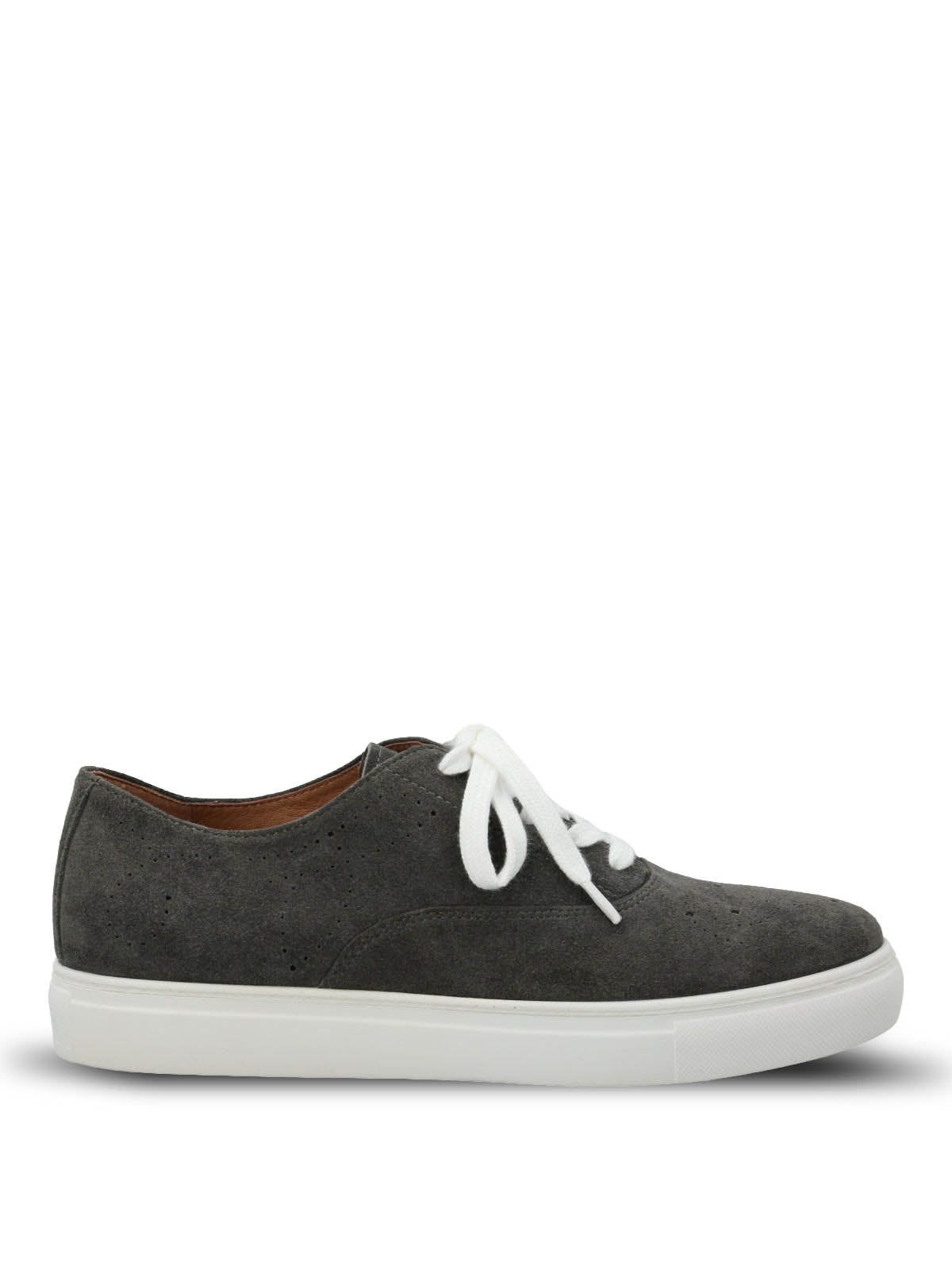 Zapatilla Cuero Mujer Wenx Gris Hush Puppies 2