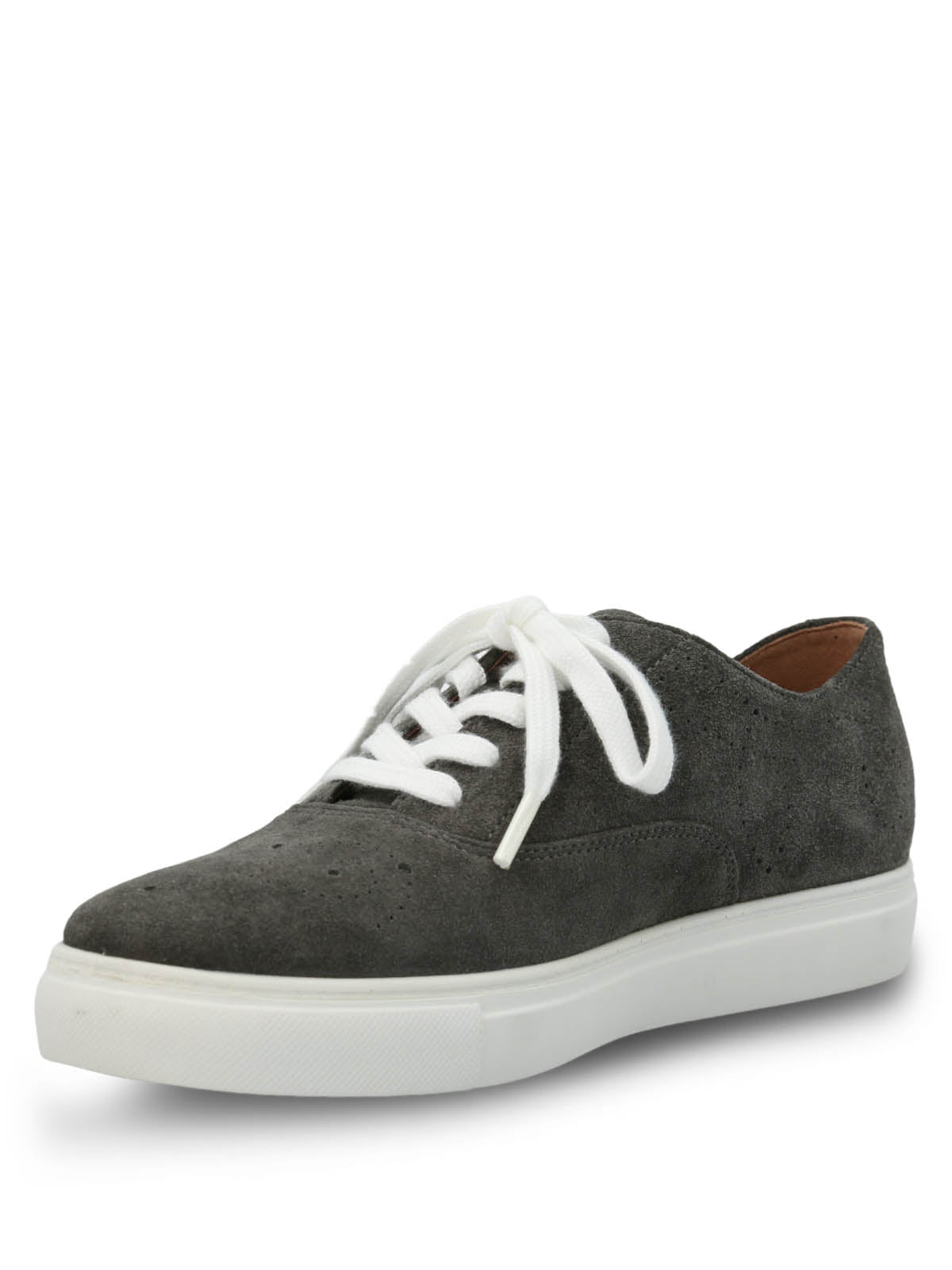 Zapatilla Cuero Mujer Wenx Gris Hush Puppies 4