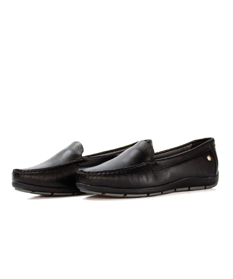 Mocasín para mujer Venecia Negra 4