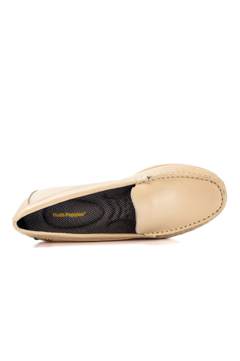 Mocasín para mujer Venecia Beige 6