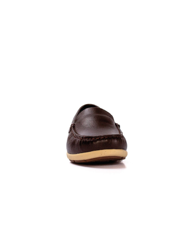 Mocasín para mujer Venecia Café 4