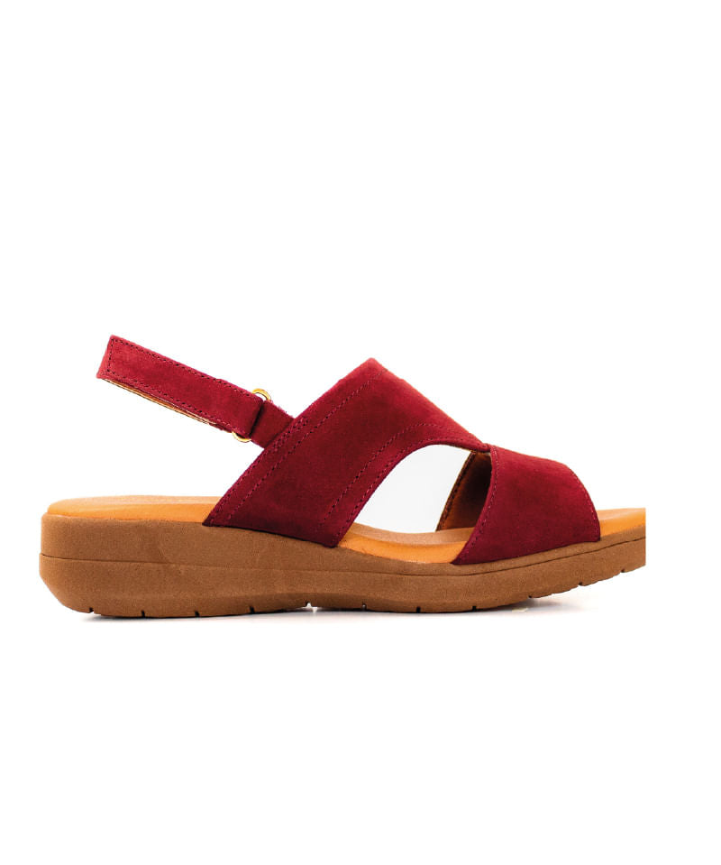 Sandalia para Mujer Rioja Burgundy 1