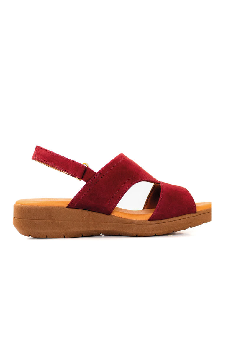 Sandalia para Mujer Rioja Burgundy 1