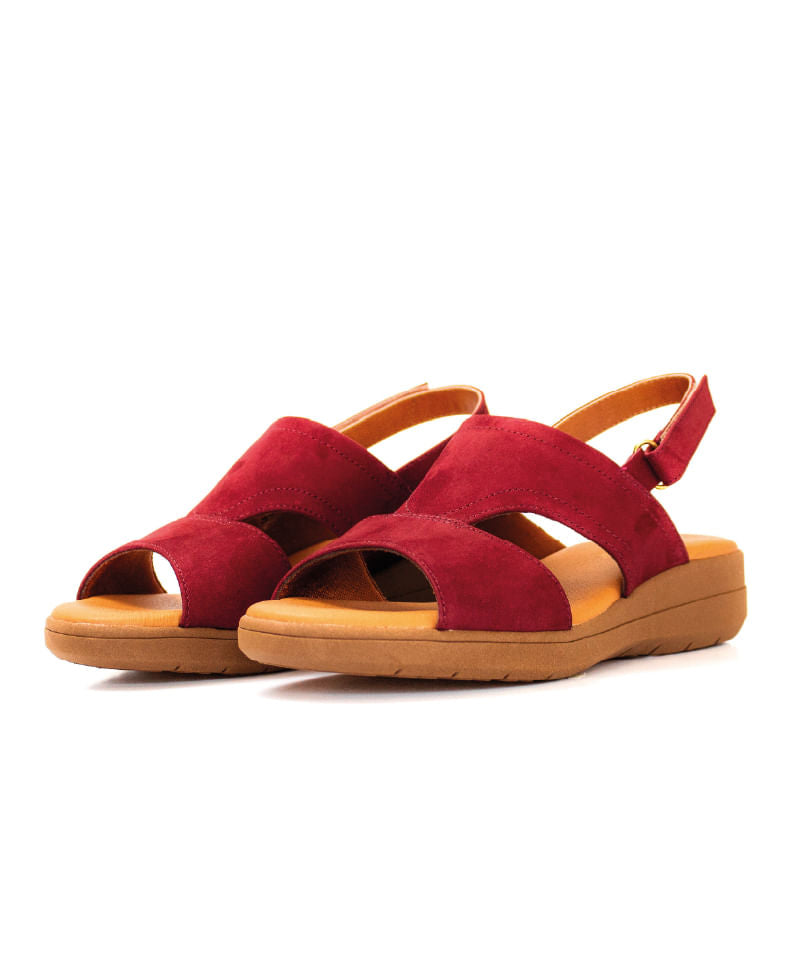 Sandalia para Mujer Rioja Burgundy 4
