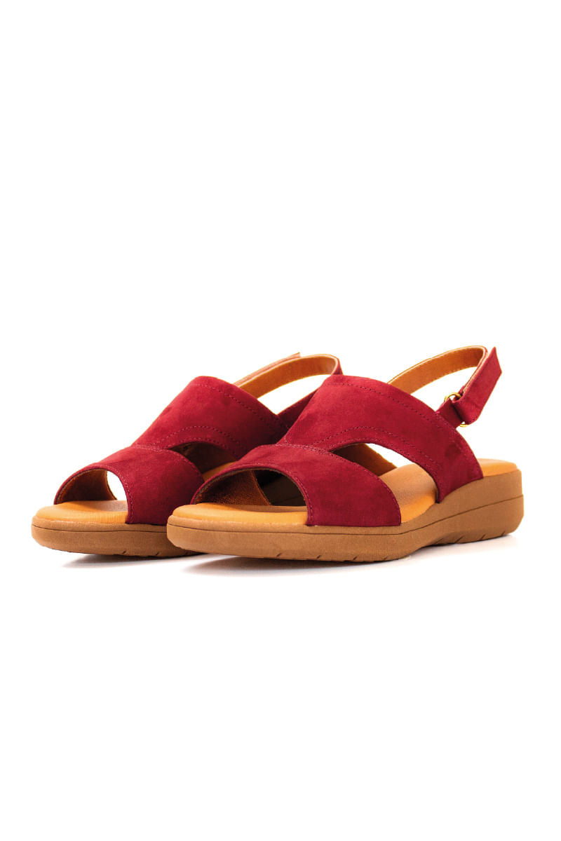 Sandalia para Mujer Rioja Burgundy 4