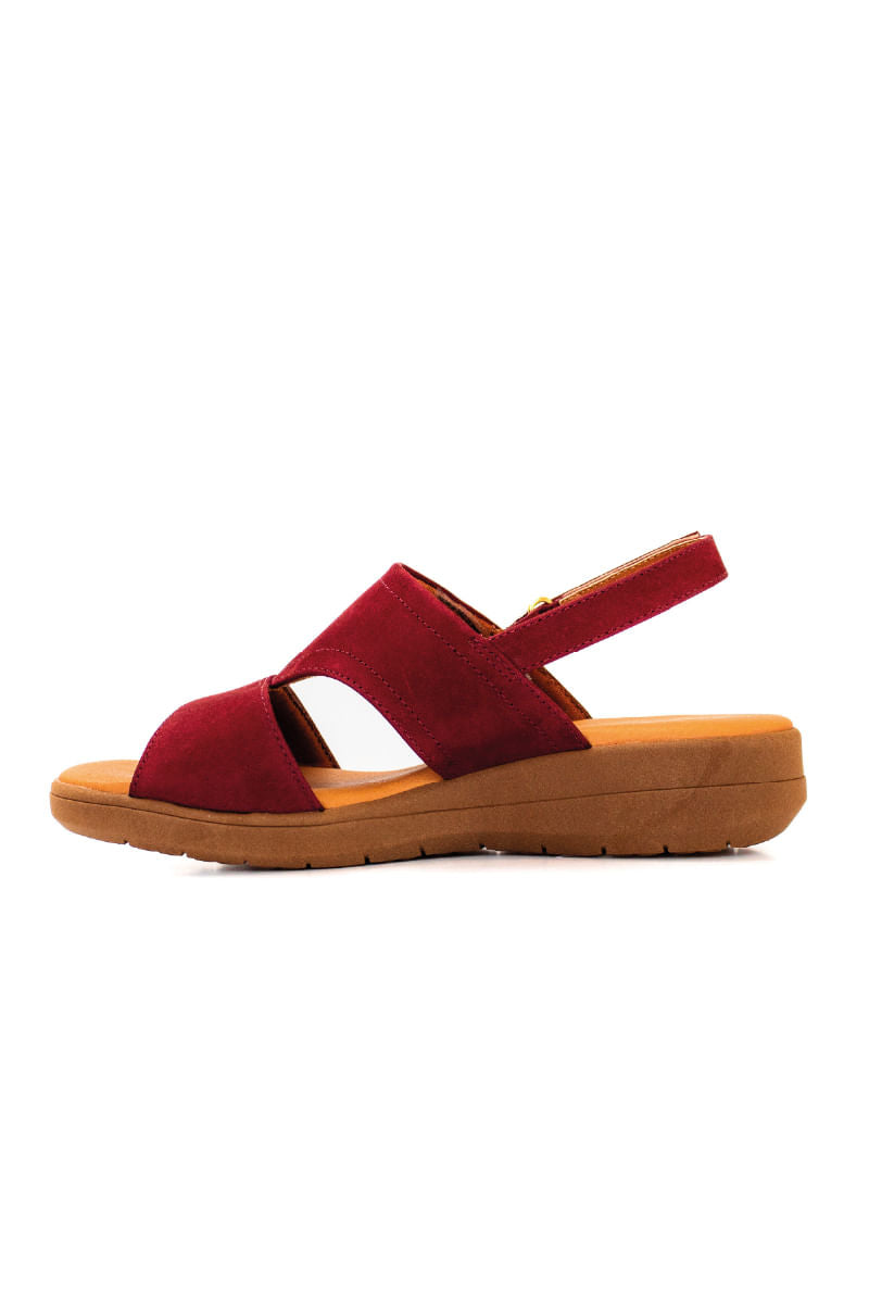 Sandalia para Mujer Rioja Burgundy 2
