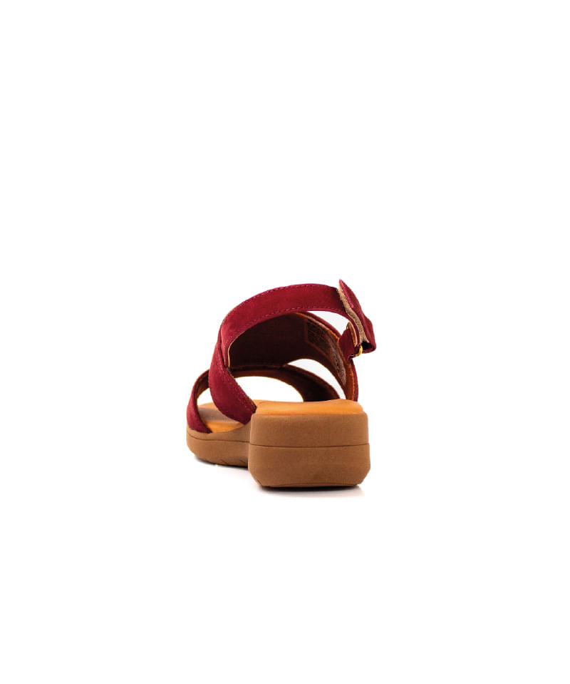 Sandalia para Mujer Rioja Burgundy 6