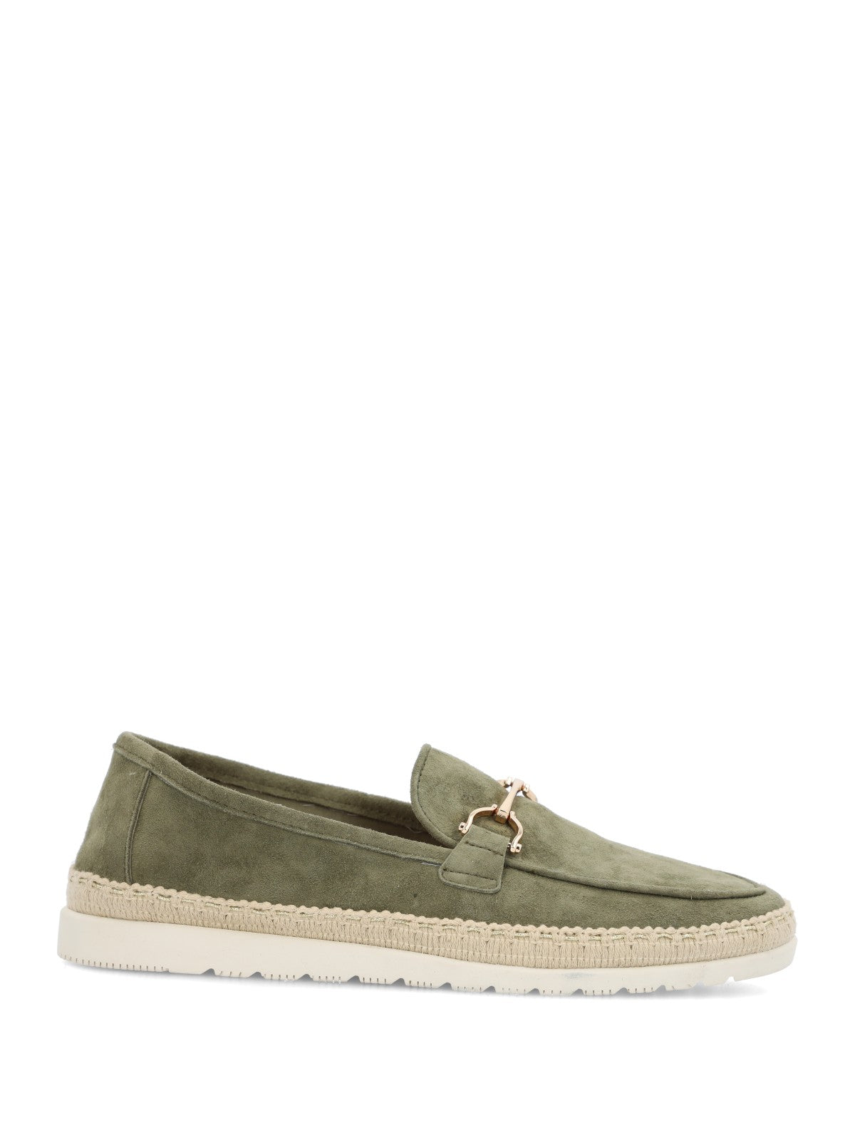 Mocasín Cuero Hemies Verde para Mujer Hush Puppies