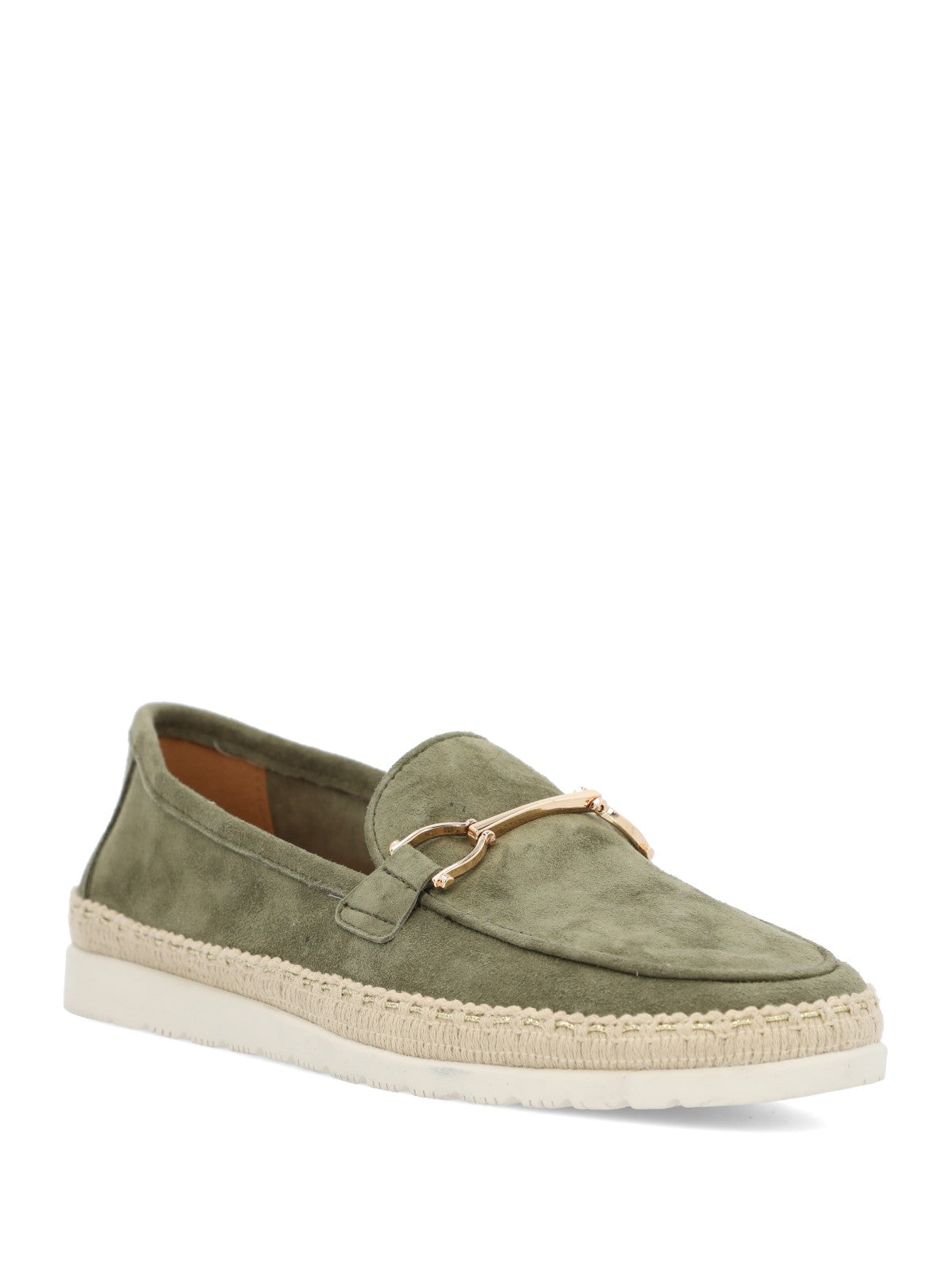 Mocasín Cuero Hemies Verde para Mujer Hush Puppies