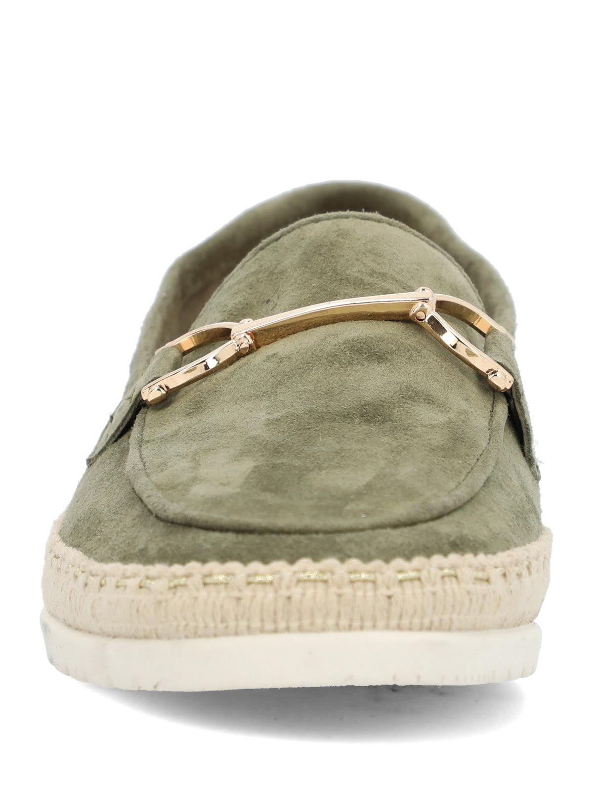 Mocasín Cuero Hemies Verde para Mujer Hush Puppies