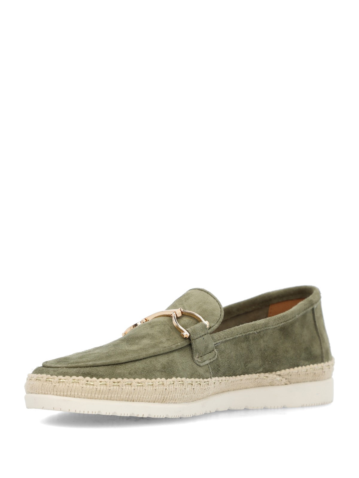Mocasín Cuero Hemies Verde para Mujer Hush Puppies
