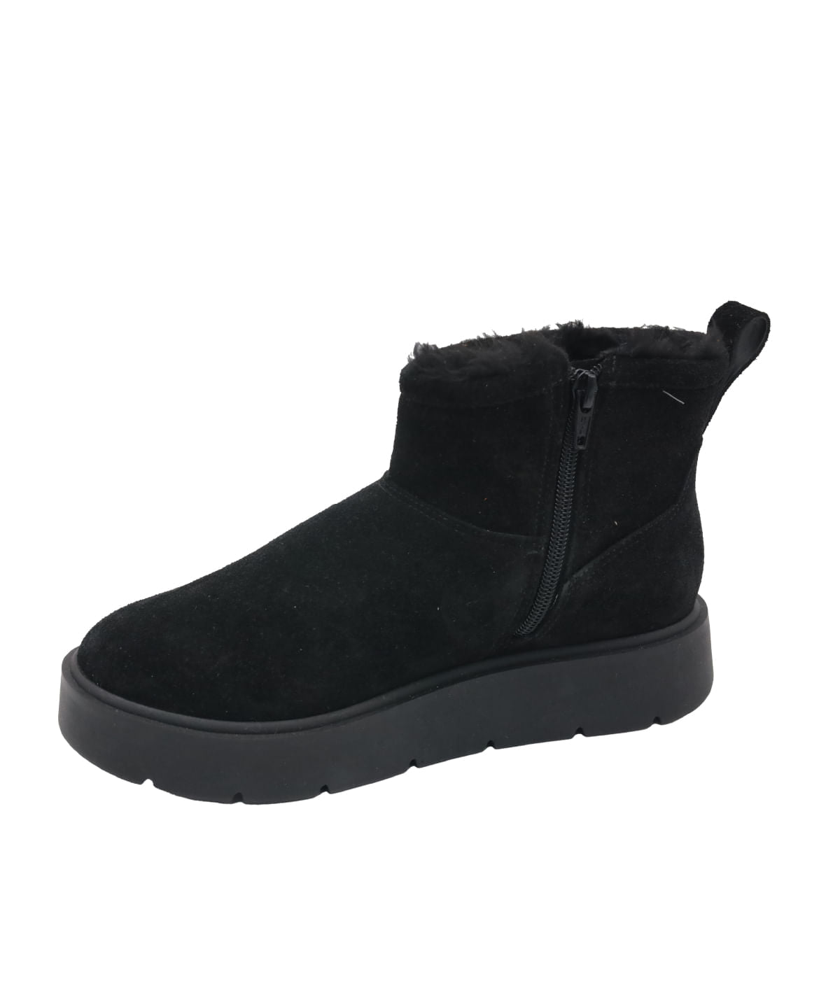 Botín Cuero Innsbruck Negro para Mujer Hush Puppies 3