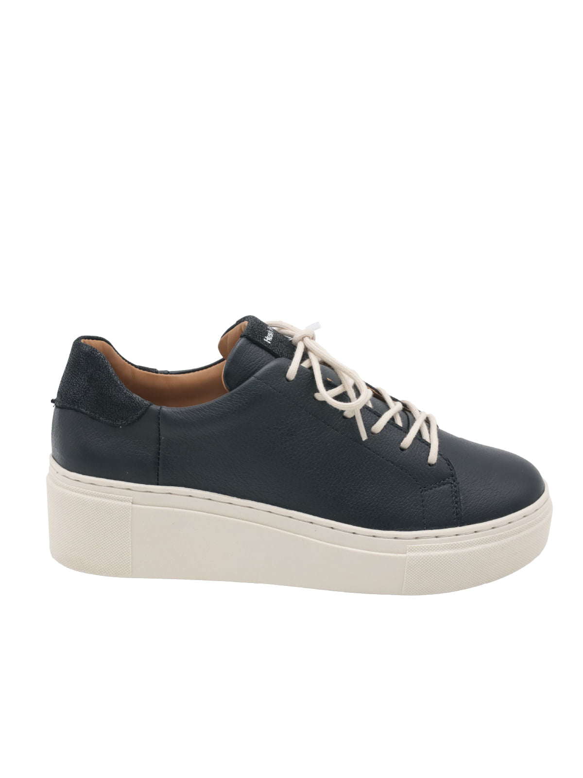 Zapatilla Cuero Seattle Negra para Mujer Hush Puppies 1