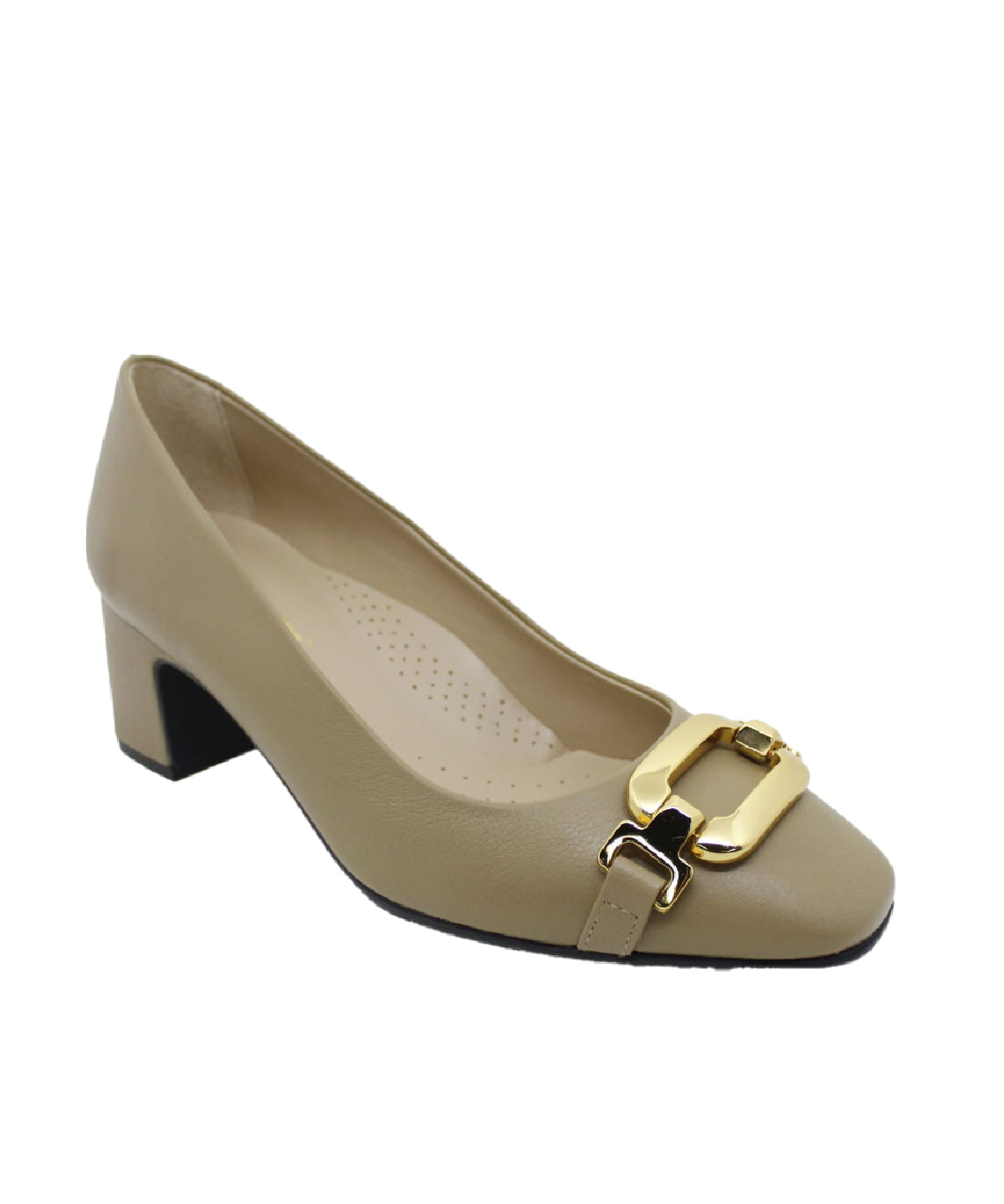 Zapato Vestir Cuero Viena Tan para Mujer Hush Puppies 1