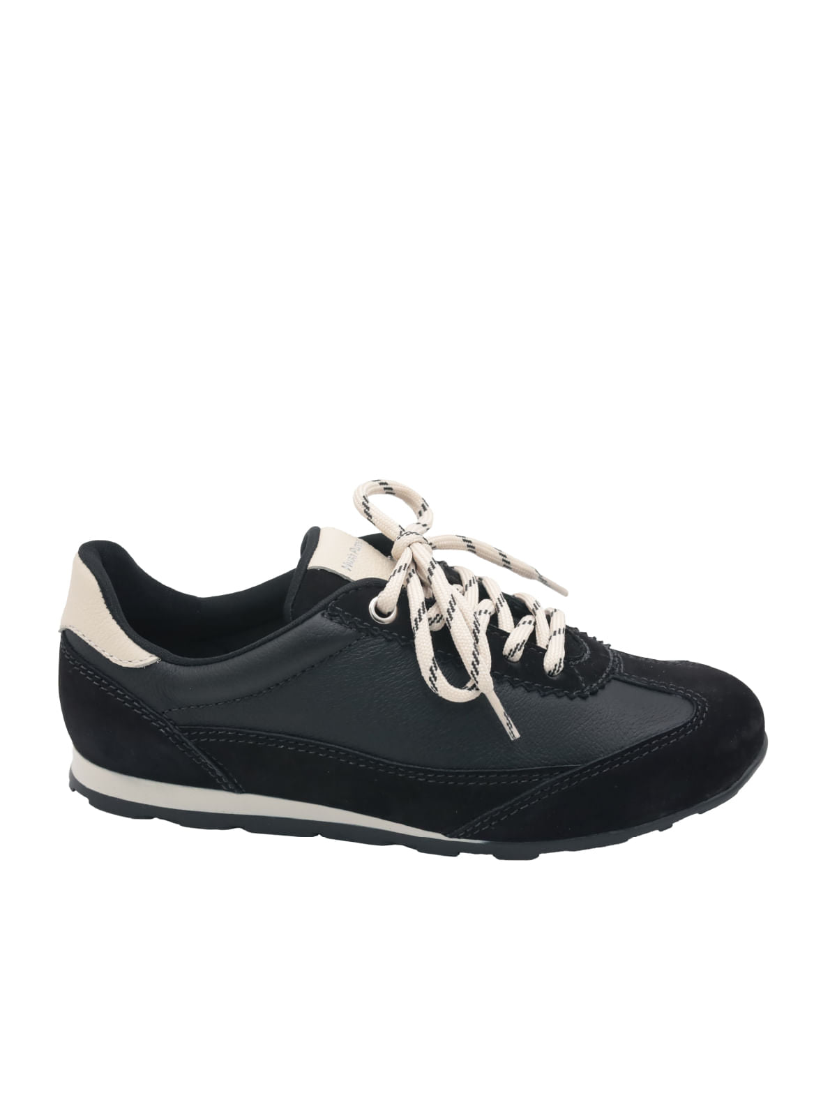 Zapatilla Cuero Atlanta Negra para Mujer Hush Puppies 1