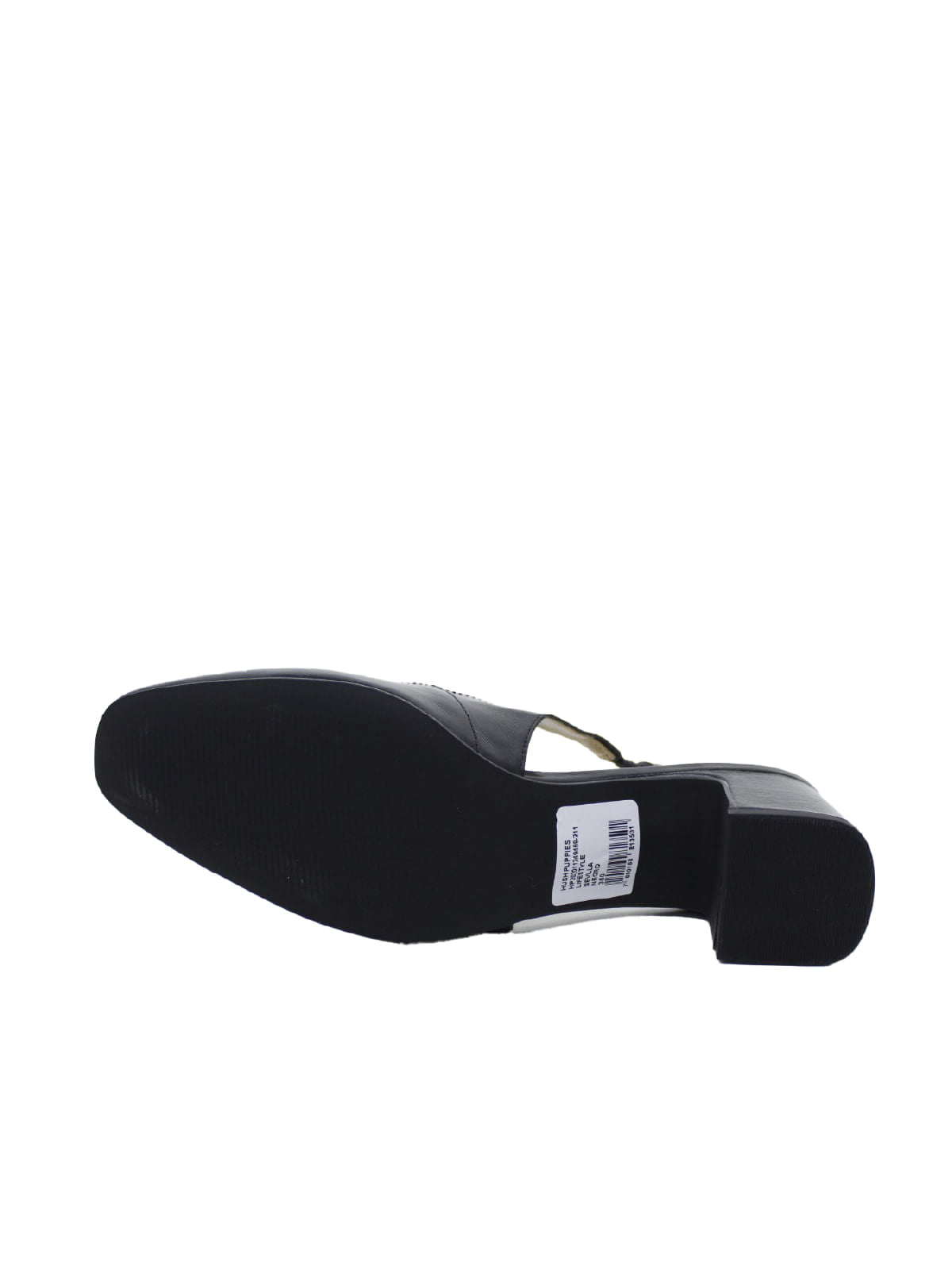 Zapato Vestir Cuero Sevilla Negro para Mujer Hush Puppies 6