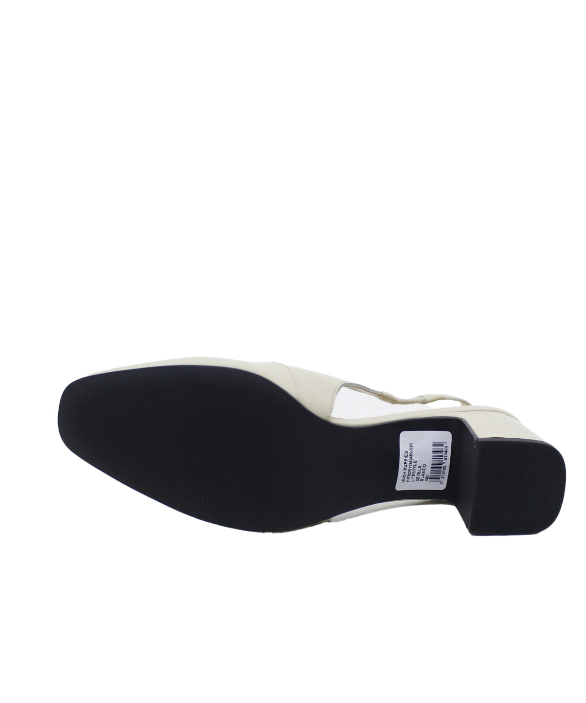 Zapato Vestir Cuero Sevilla Blanco para Mujer Hush Puppies 3