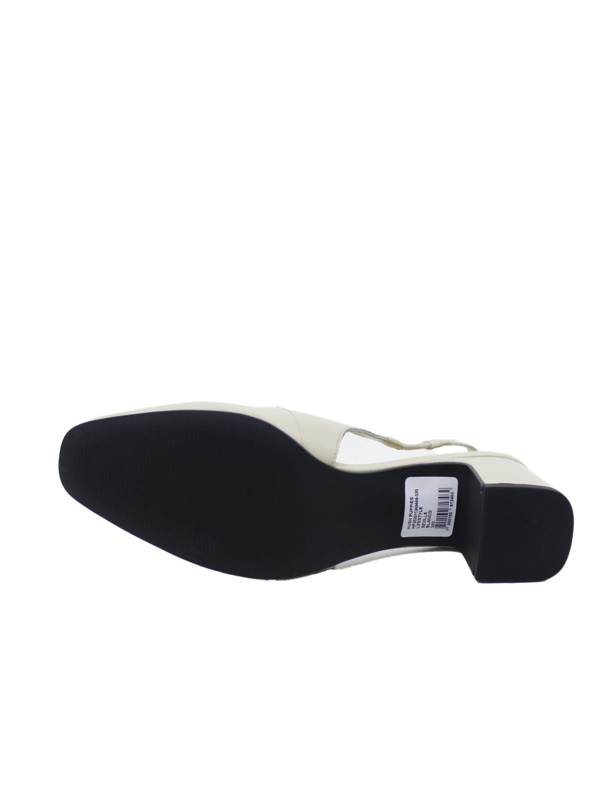 Zapato Vestir Cuero Sevilla Blanco para Mujer Hush Puppies 3