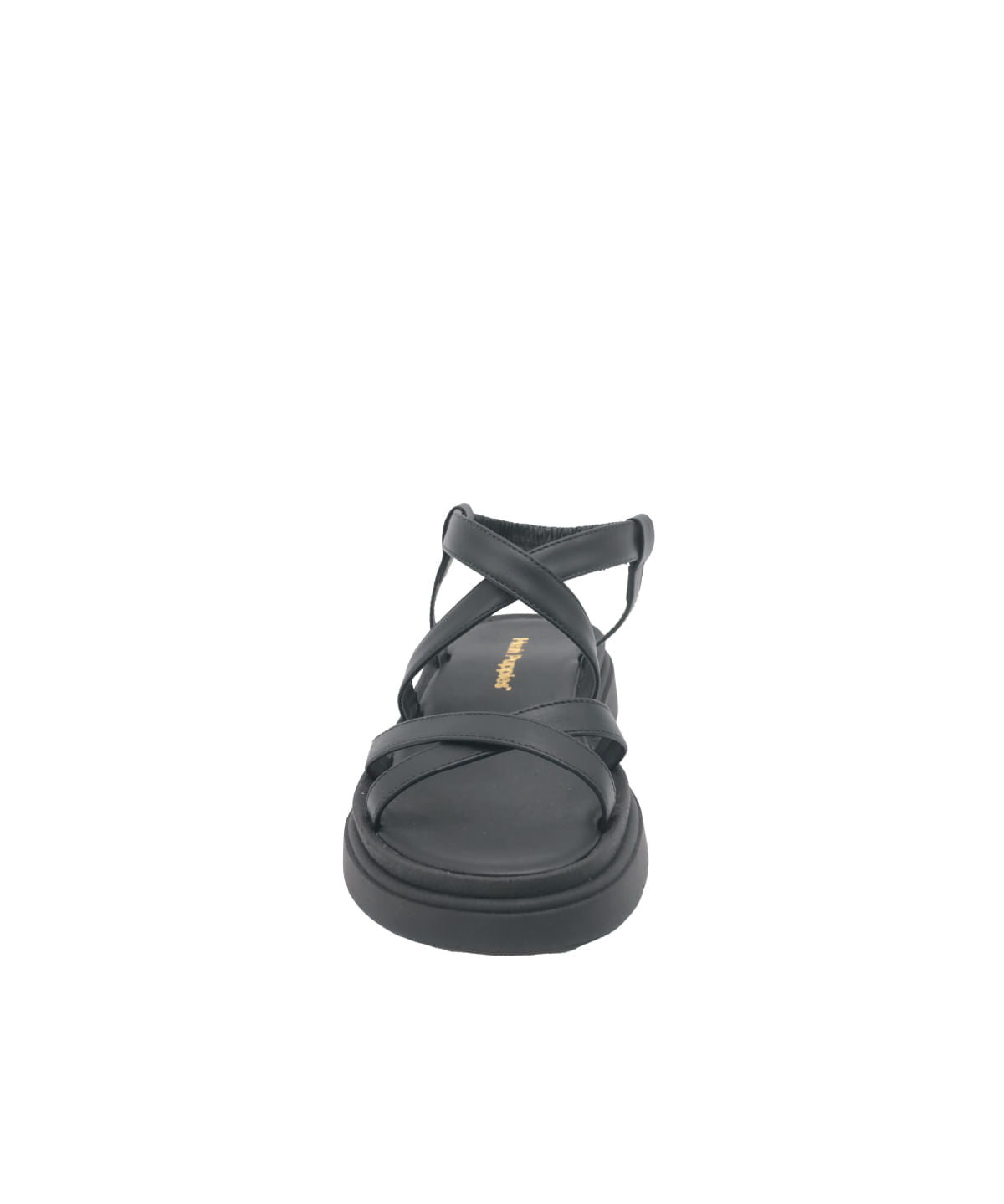 Sandalia Cuero Victoria Negra para Mujer Hush Puppies 5