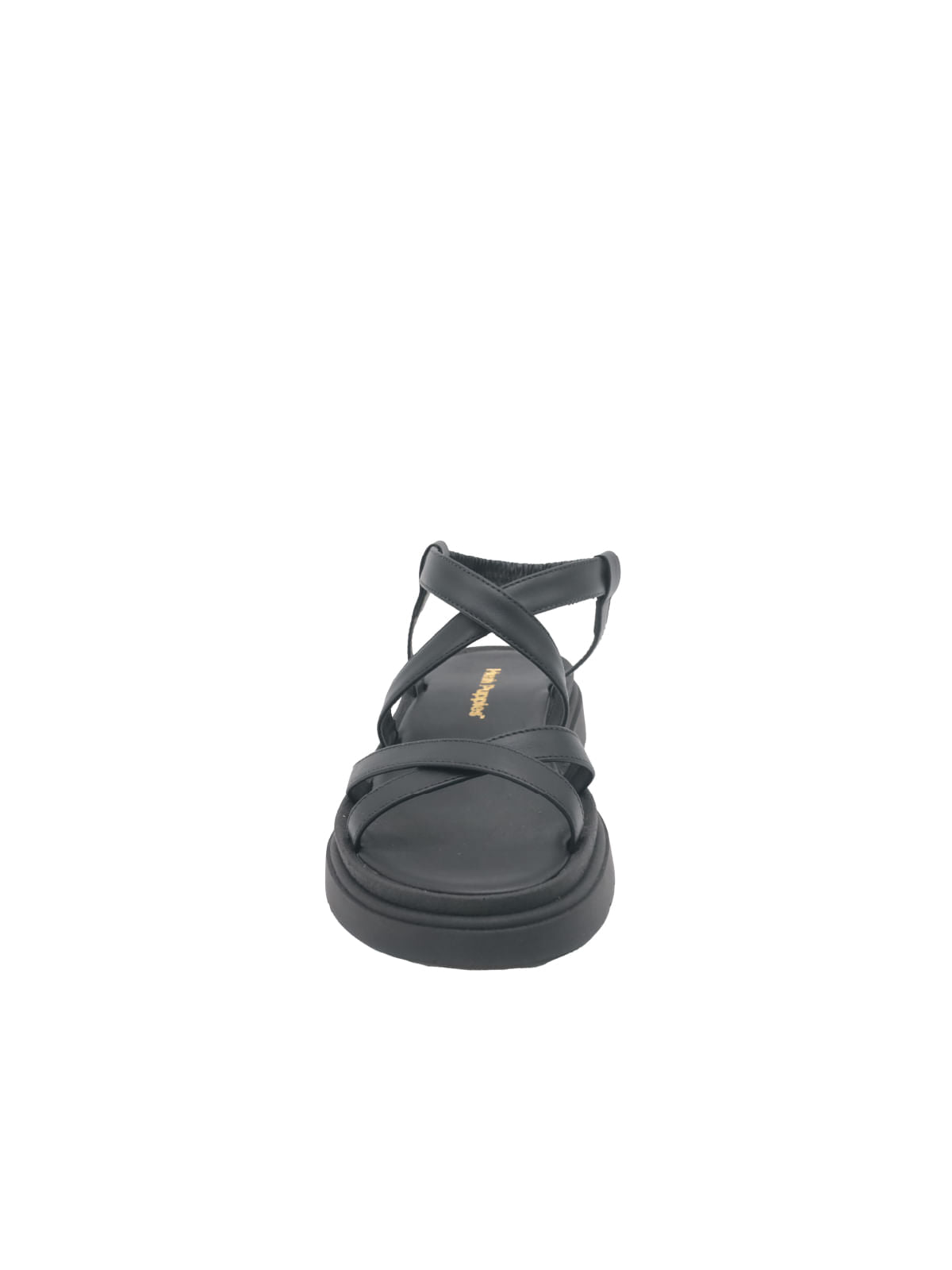 Sandalia Cuero Victoria Negra para Mujer Hush Puppies 5