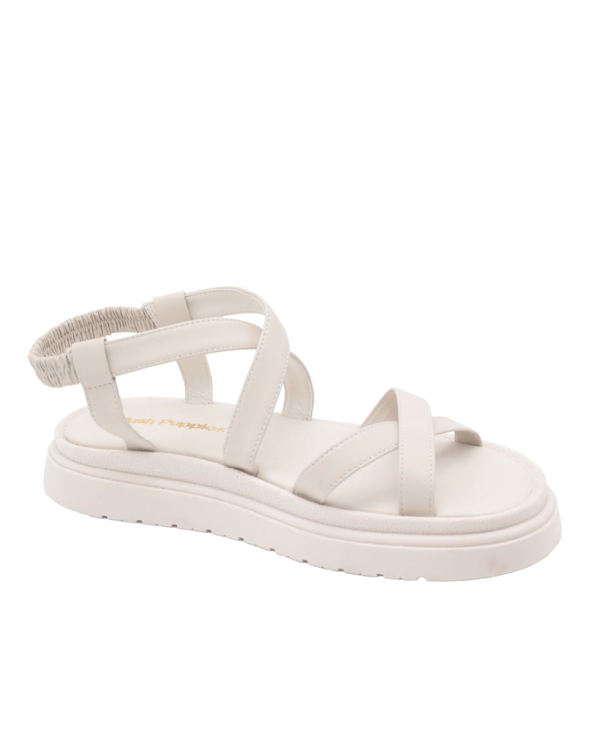 Sandalia Cuero Victoria Blanca para Mujer Hush Puppies 1
