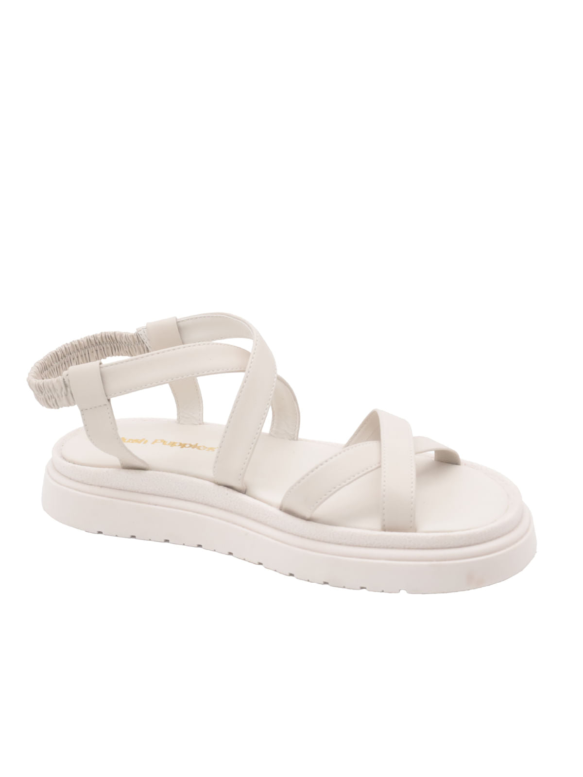 Sandalia Cuero Victoria Blanca para Mujer Hush Puppies 1