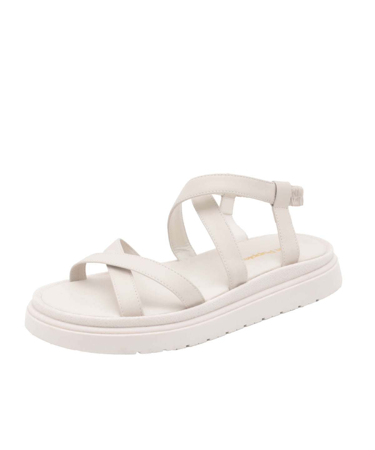 Sandalia Cuero Victoria Blanca para Mujer Hush Puppies 3