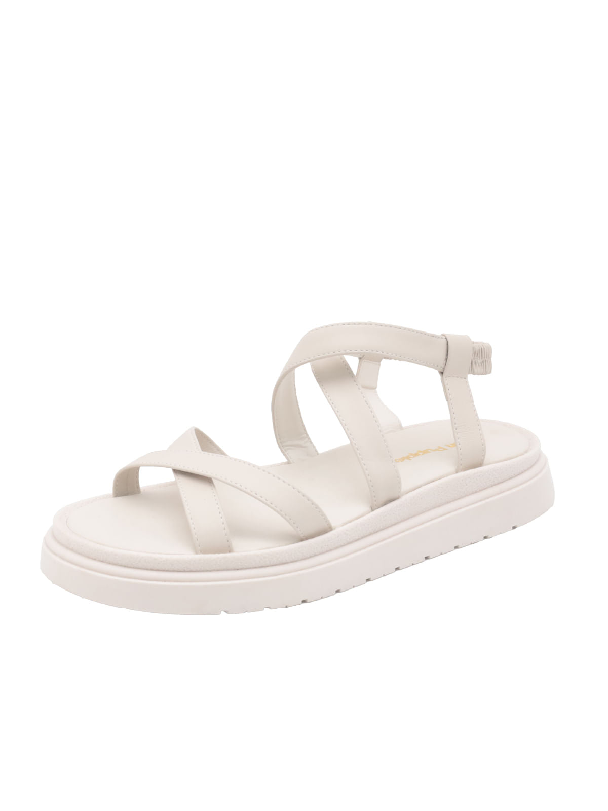 Sandalia Cuero Victoria Blanca para Mujer Hush Puppies 3